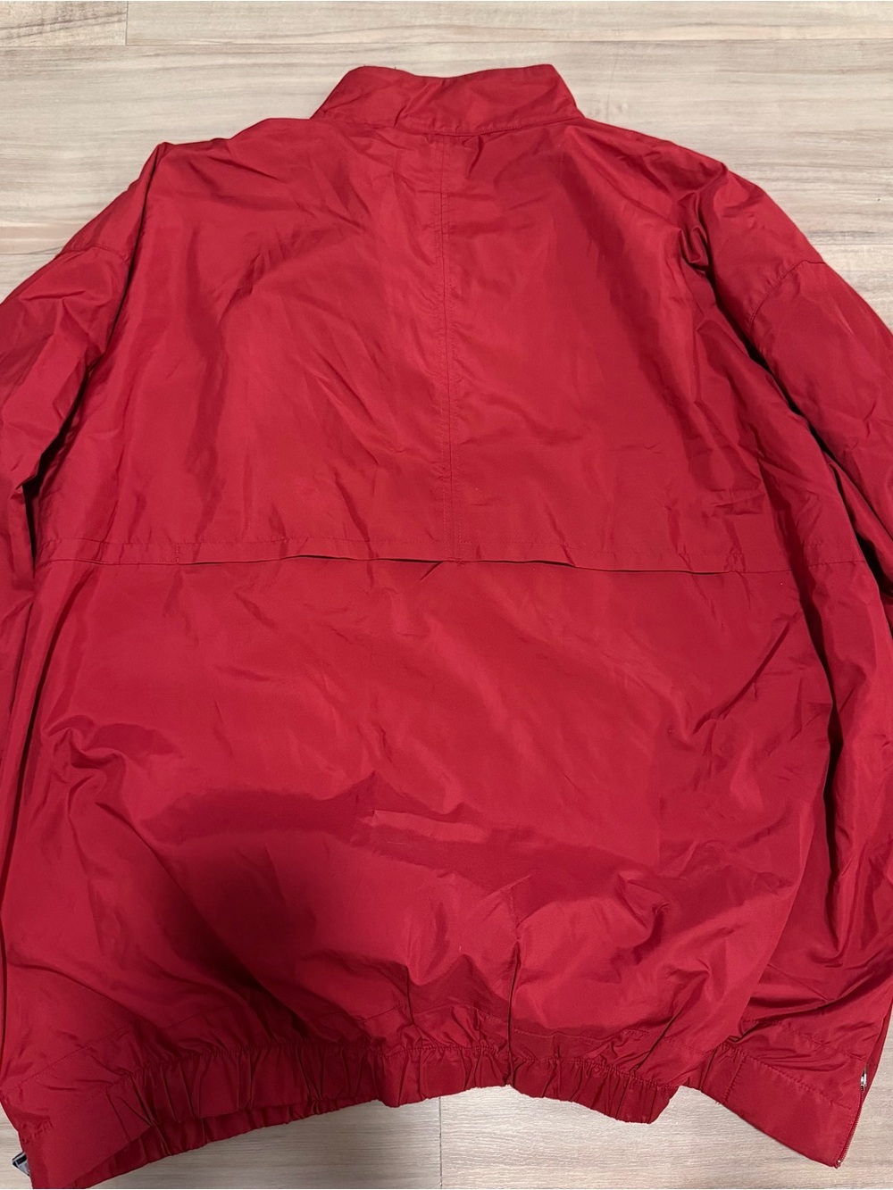 Performance Red Half-Zip Pullover Jacket - Picture 4 of 4